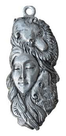 Goddess, Twin Bears, Crow Feathers