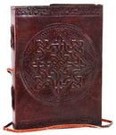 Celtic Knot leather w/ cord