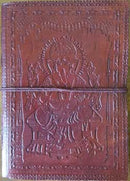 Ganesh leather w/ cord