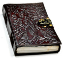 Wolf & Tree of Life leather w/ latch