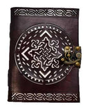 Celtic Knot leather w/ latch