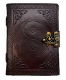 Ying Yang leather w/ latch