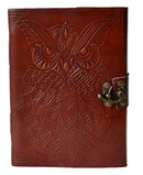 Owl leather w/ latch