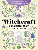 Witchcraft coloring book for Adults