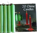 1/2" Apple Green Chime candle 20pk