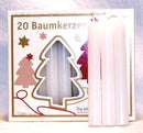 1/2" White Chime Candle 20pk