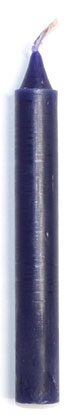 Purple 6" taper