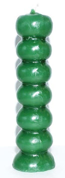6 1/2" Green Seven Knob