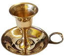 Brass Chamberstick Taper holder
