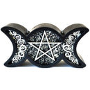 Black Triple Moon candle