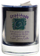 Gratitude soy votive candle