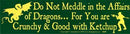 Do Not Meddle Dragons