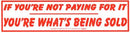 If You're Not
