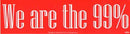 We Are the 99%
