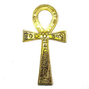 Ankh 3 1/2"  x 6 1/2" brass