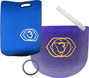 8" Dark Blue Chakra Crystal Singing Bowl