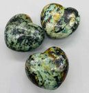 1 3/4" Turquoise, African heart