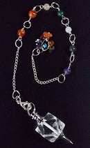 Clear Quartz Chakra pendulum