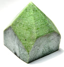 Garnet, Green top polished point