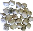 1 lb Howlite, White tumbled