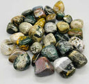 1 lb Jasper, Ocean tumbled