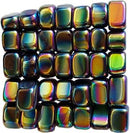 1 lb Magnetic Rainbow Hematite stones