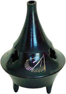 2 1/4" Black cone burner brass