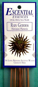 16/pk Rain Goddess escential essences incense sticks