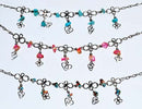 Stone anklet