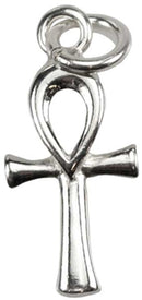 Ankh  sterling silver 1/2" x 5/8"