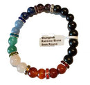 8mm Chakra/Shungite