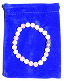 Rose Quartz & Buddha Bead bracelet