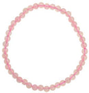 4mm Rose Quartz stretch
