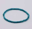 4mm Turquoise (synthetic) stretch