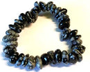 Snowflake Obsidian bracelet stretch