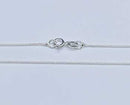18" Sterling Curb chain