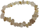 Rutilated chip bracelet
