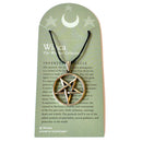 Pentagram Inverted pewter