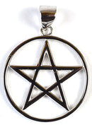7/8" Pentagram sterling