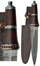 Dirk Wood Damascus athame