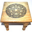 9"x 9"x 8" Pentagram altar table