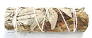 4" White Sage & Patchouli smudge stick