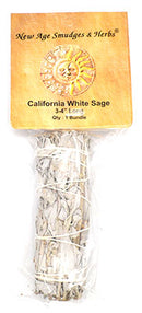 California White Sage smudge 3"
