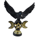 7 1/4" Flying Crow on Pentagram