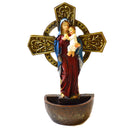 6 1/2" Madonna & Child fountain