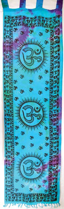 Om curtain pair 22"x72"