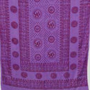 Om  44"x 87" purple