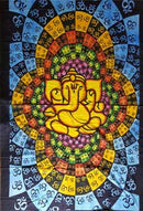 54" x 86" Lotus Ganesh