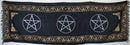 21" x 72" Three Pentagram Altar cloth | Metaphysical Tapestry | Ritual Cloth | Witchy shrine cloth | Occult | Pagan table cloth
