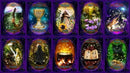 Witches' Wisdom oracle | Cartomancy | Divination Tool | Tarot Deck | Major Arcana | Guide book | Pagan | Witchy | Magic